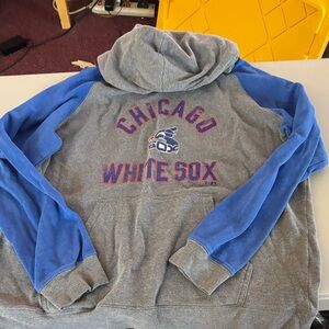 Chicago White Sox Gray and Blue Hoodie